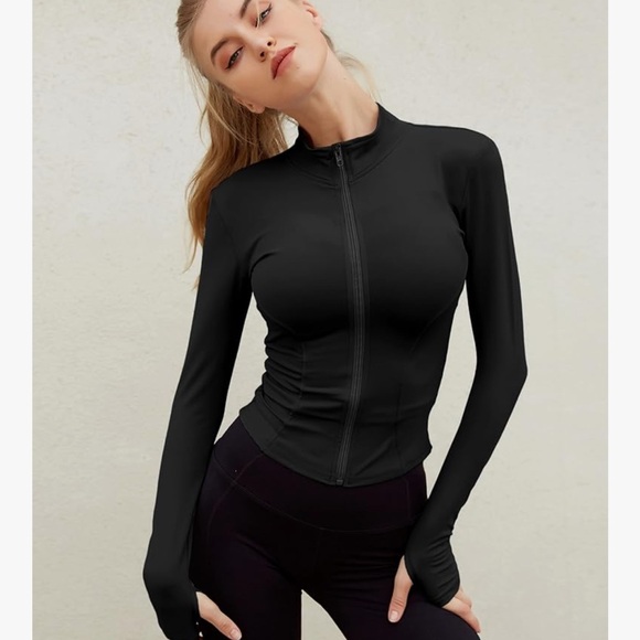 Athletic Zip-Up Jacket - Picture 5 of 6